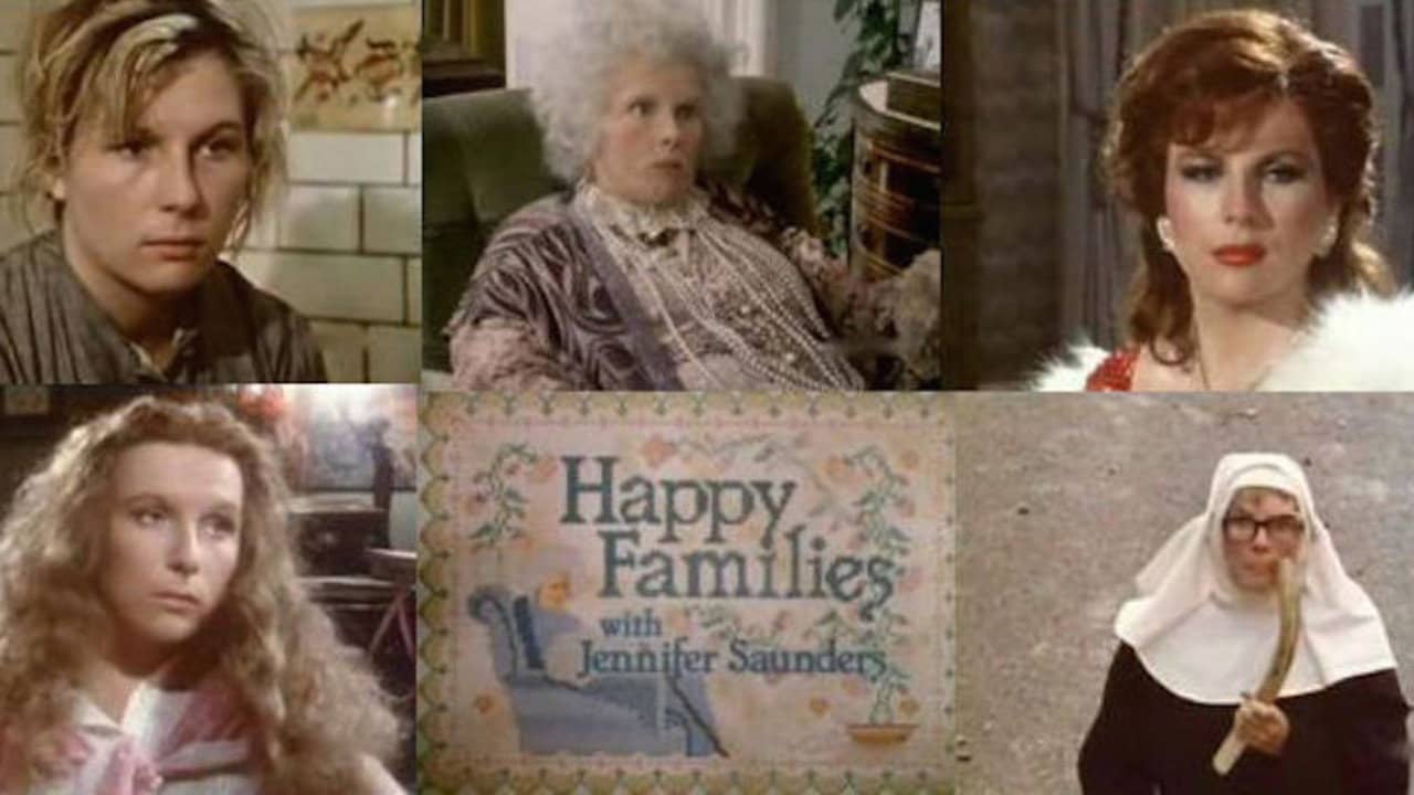 Happy Families backdrop