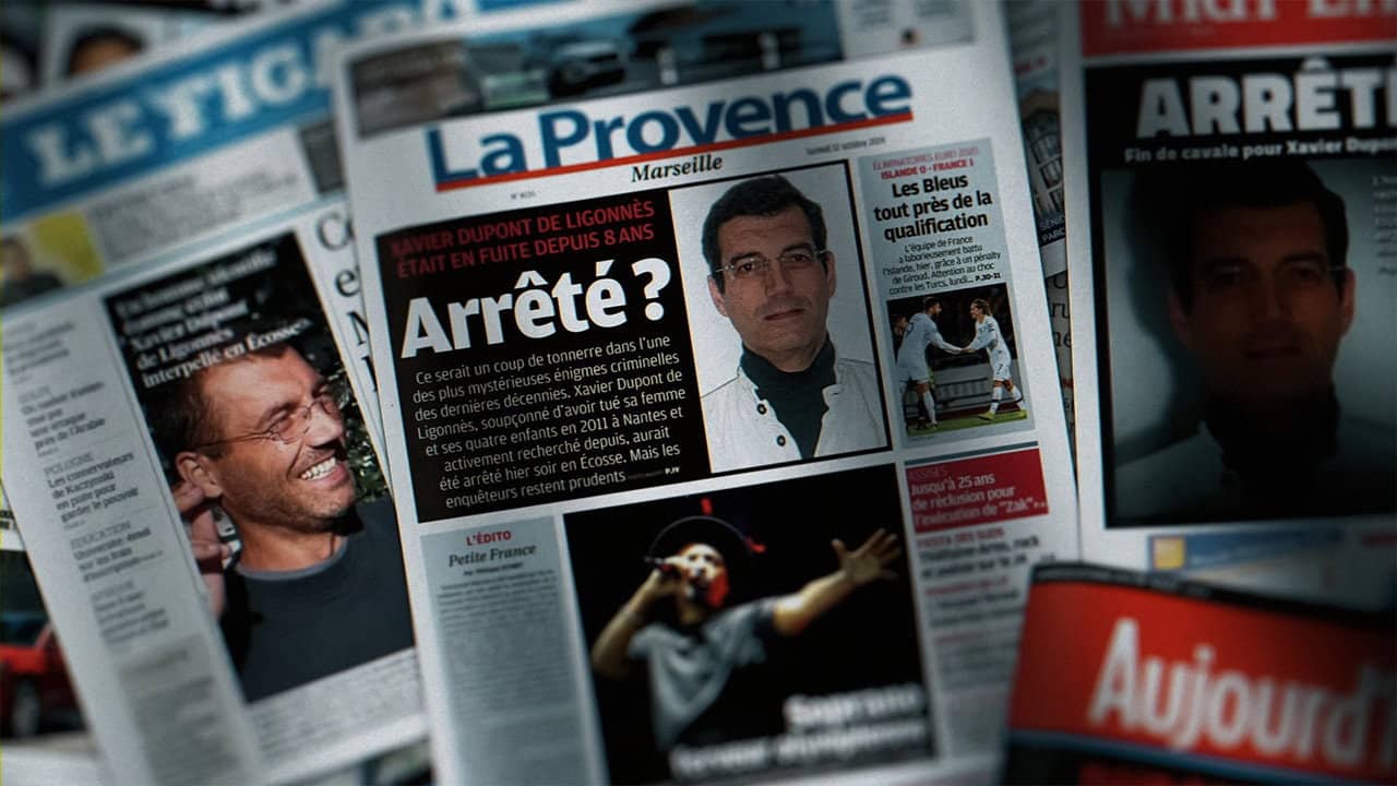 21h médias : Xavier Dupont de Ligonnès, la chasse au scoop backdrop