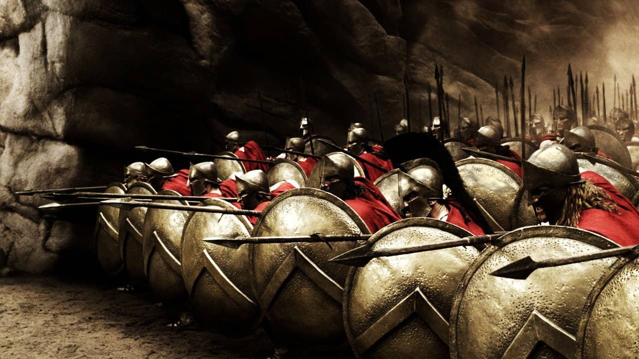 Rise and Fall of the Spartans backdrop