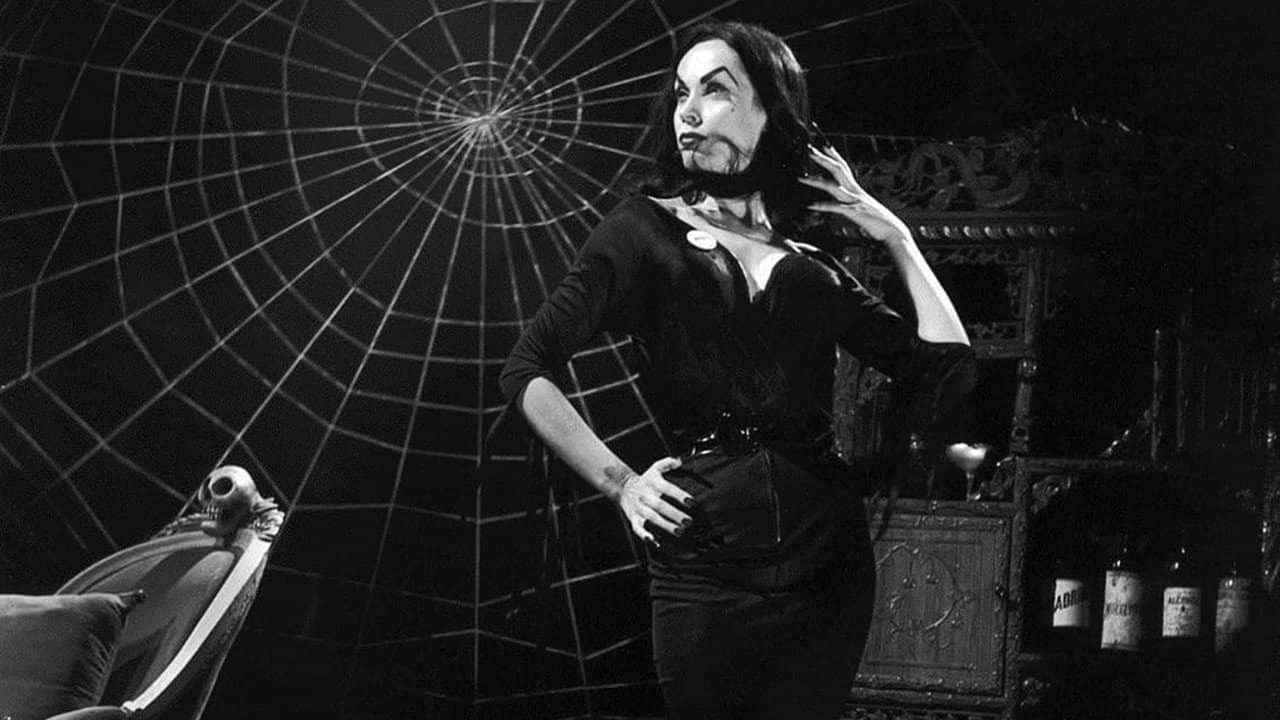 The Vampira Show backdrop