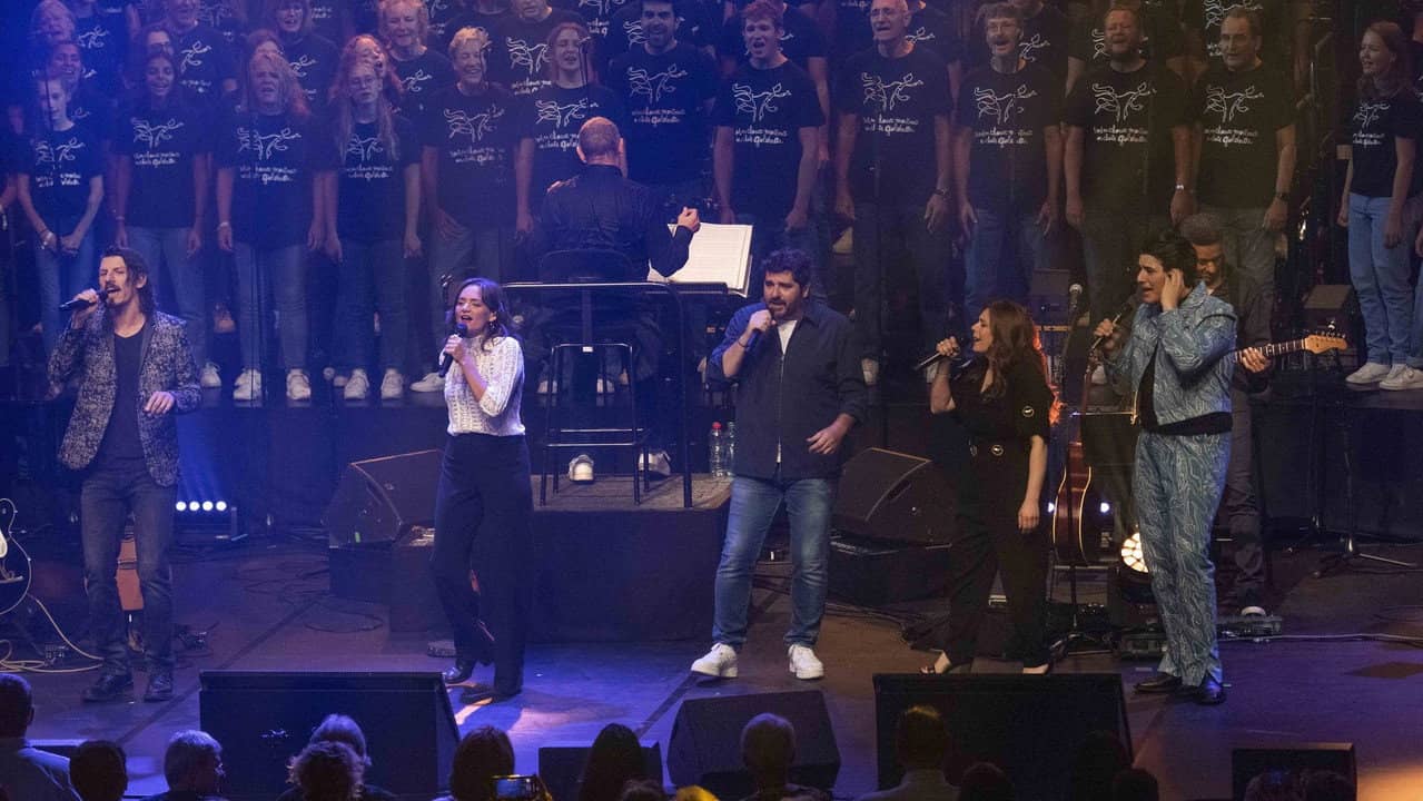 Tous en Chœur Montreux : On chante Goldman backdrop