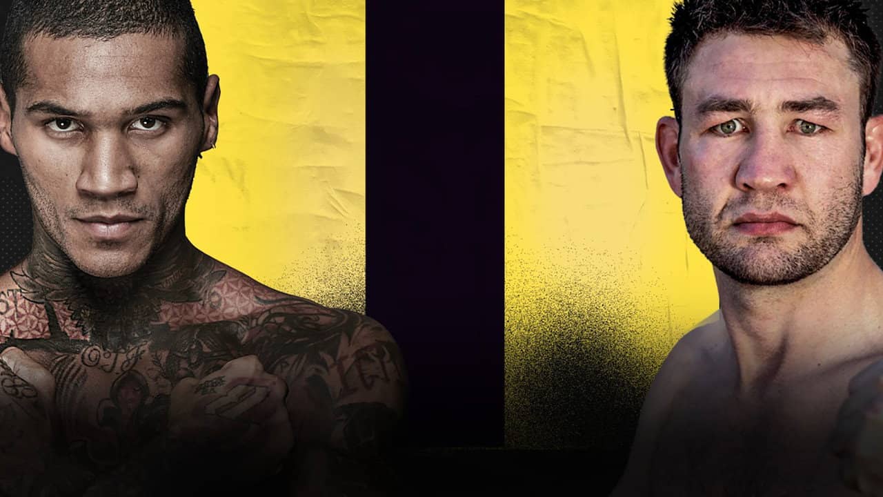 Conor Benn vs. Chris van Heerden backdrop
