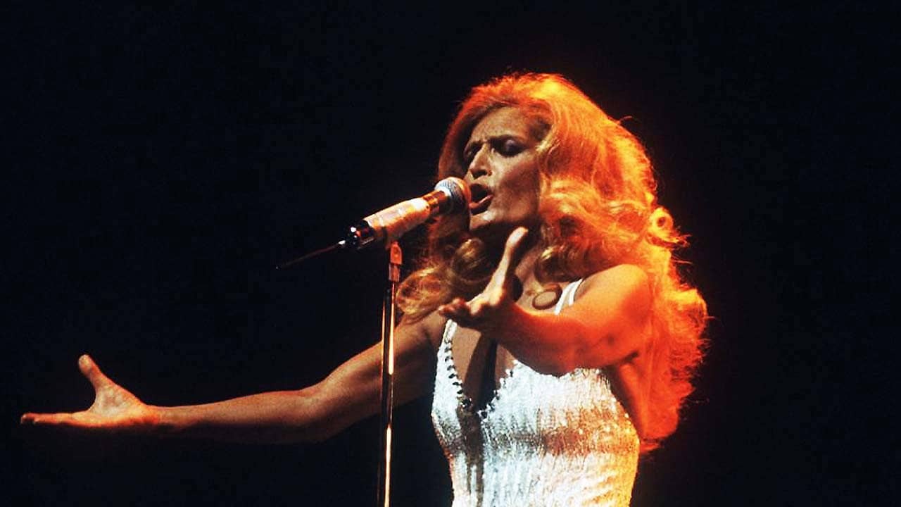 Dalida - Québec backdrop