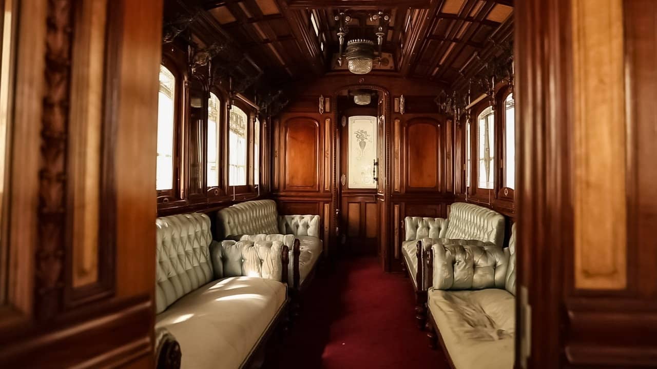 The History of the Greek Railways backdrop
