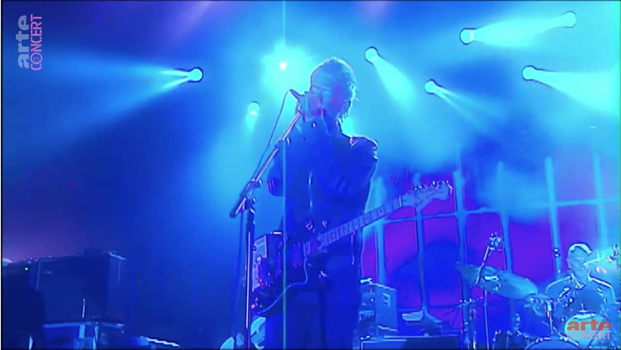 Radiohead: Eurockéennes 2003 backdrop