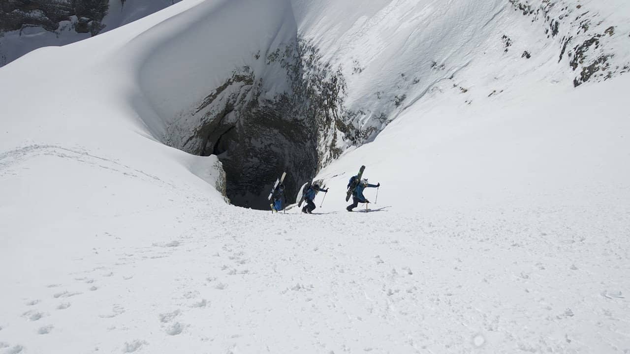 INSIDE- A Hole New Ski Experience backdrop