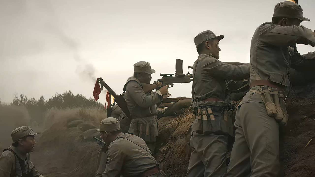 Soldier backdrop