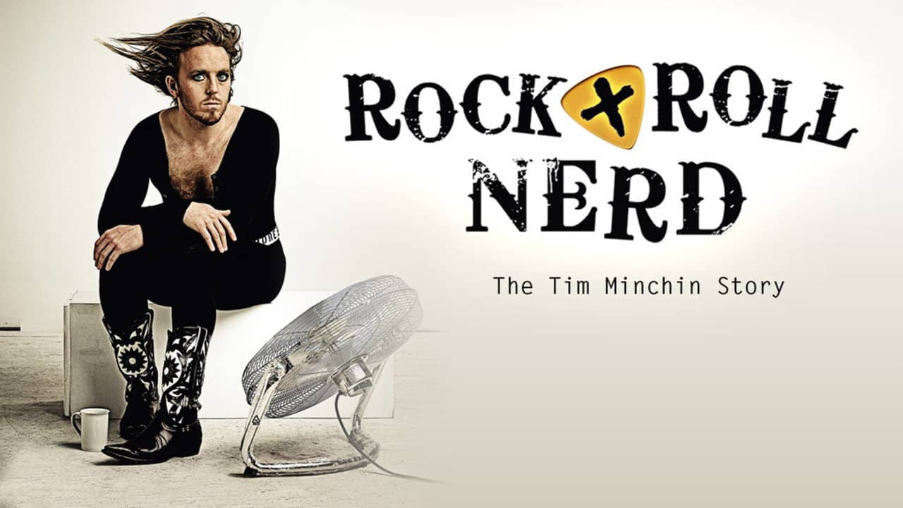Rock n' Roll Nerd backdrop