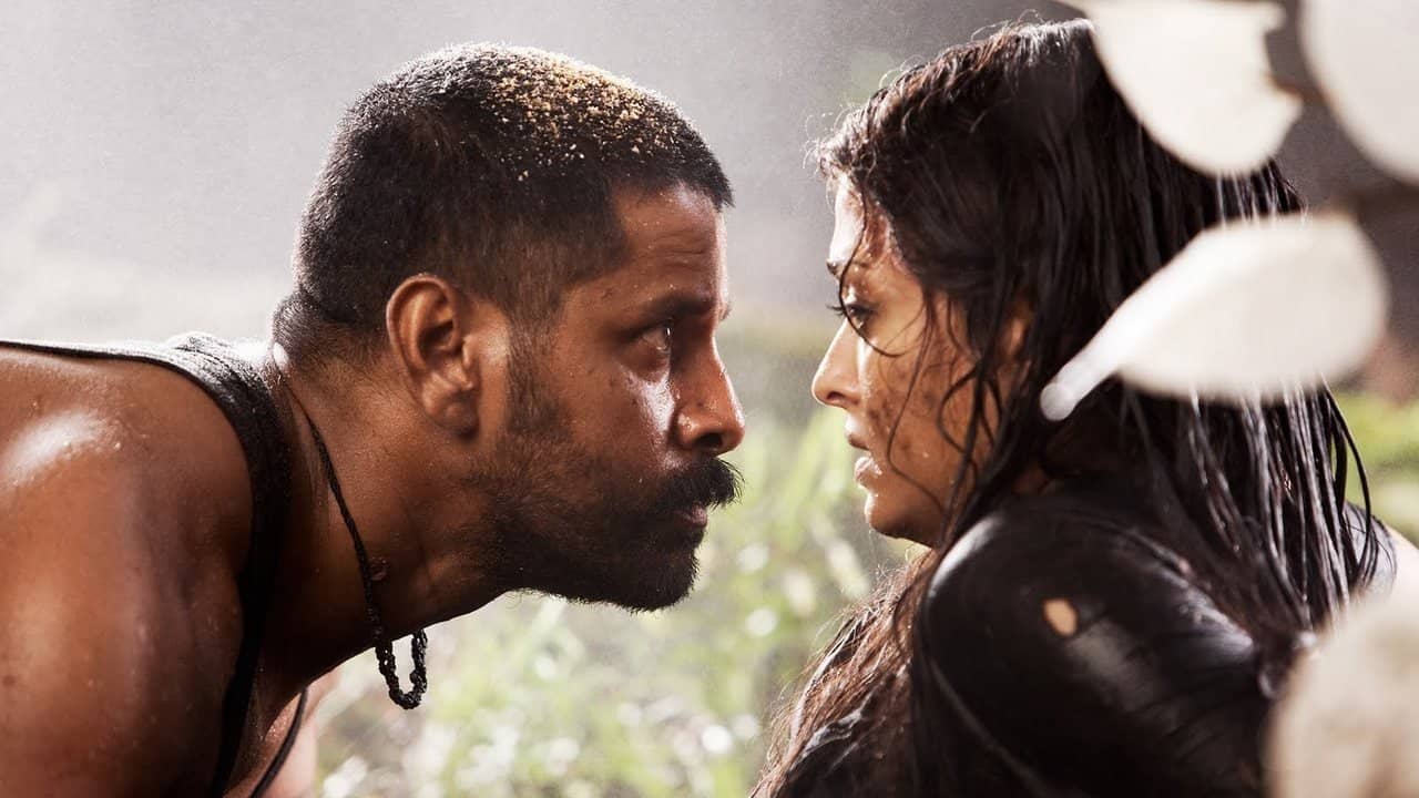 Raavanan backdrop