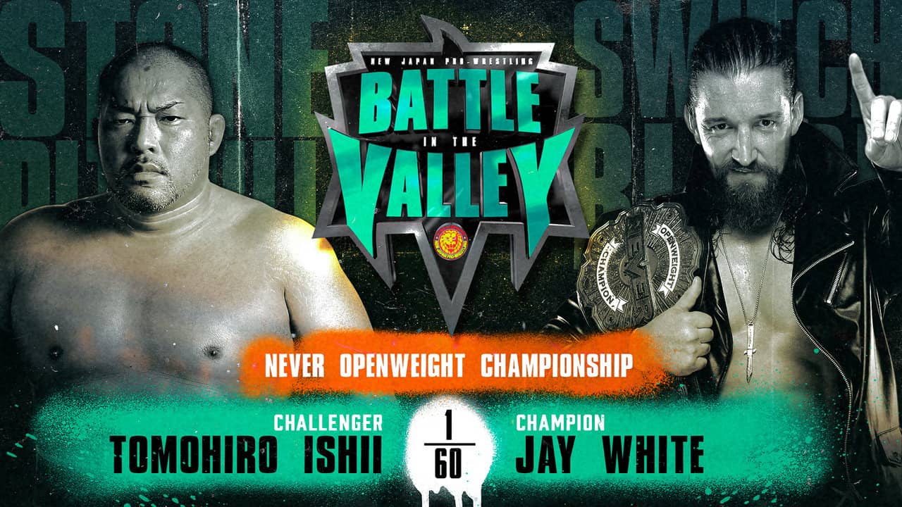 NJPW Battle In The Valley 2021 backdrop