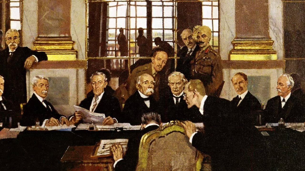 Paris 1919: Un traité pour la paix backdrop