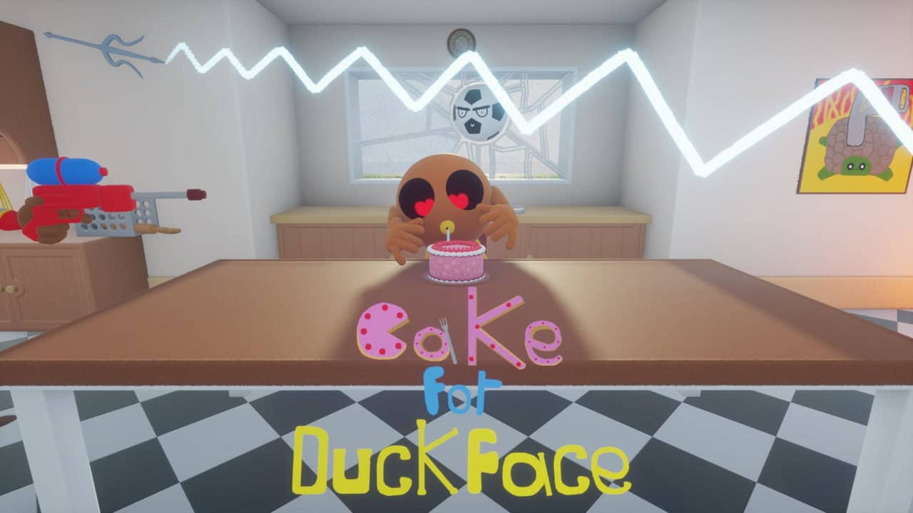 Cake For Duck Face backdrop
