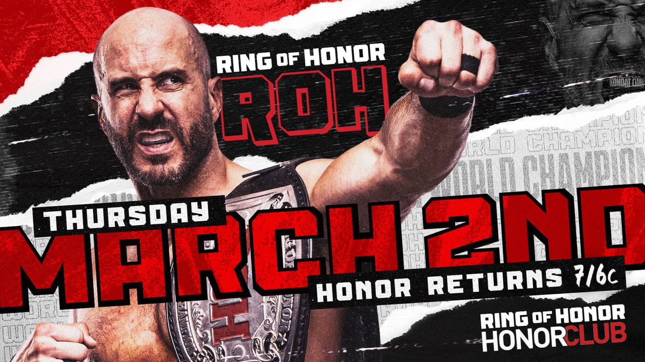 Ring of Honor Wrestling backdrop