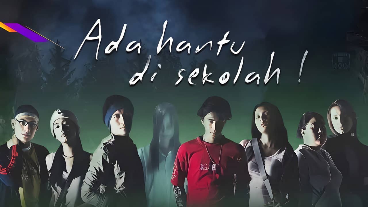 Ghost School backdrop