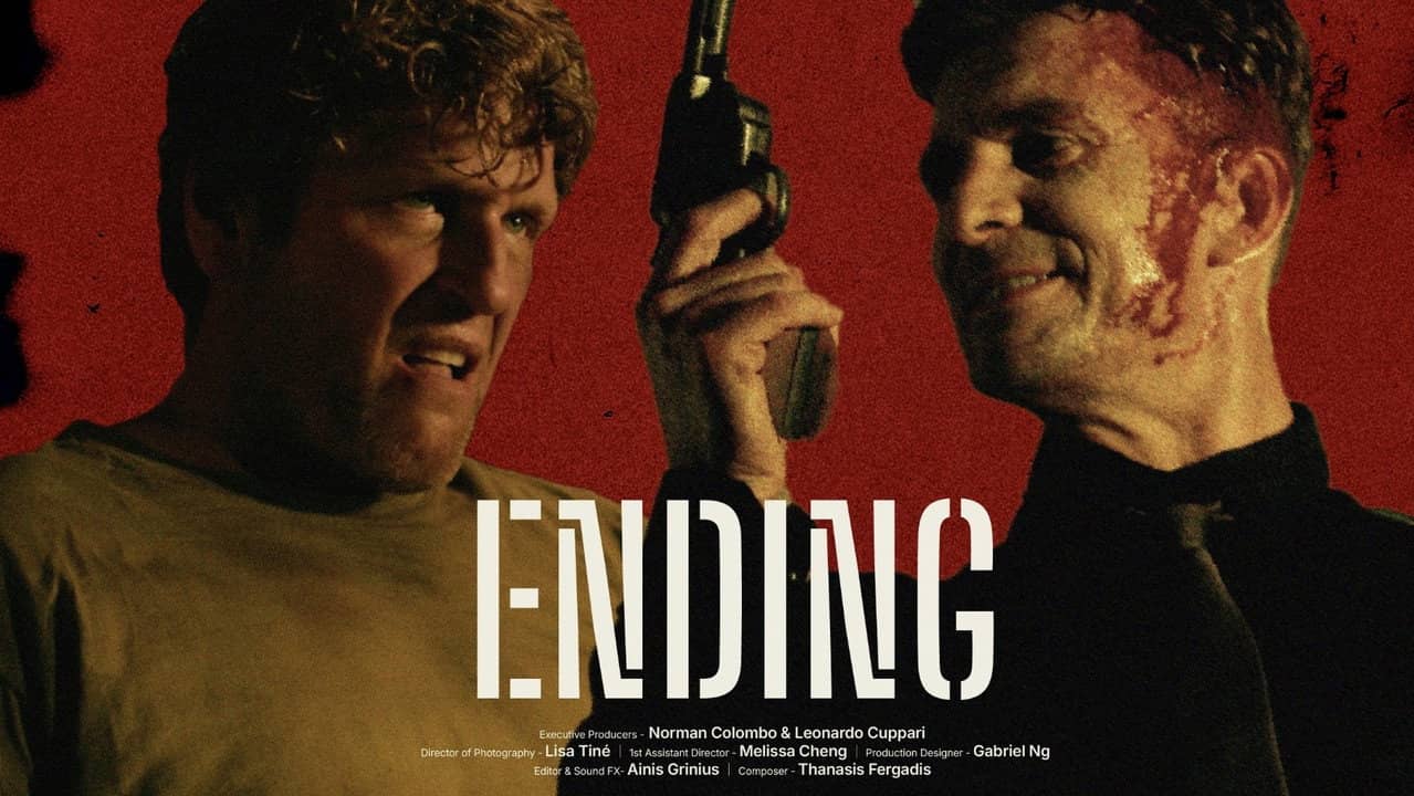 Ending backdrop