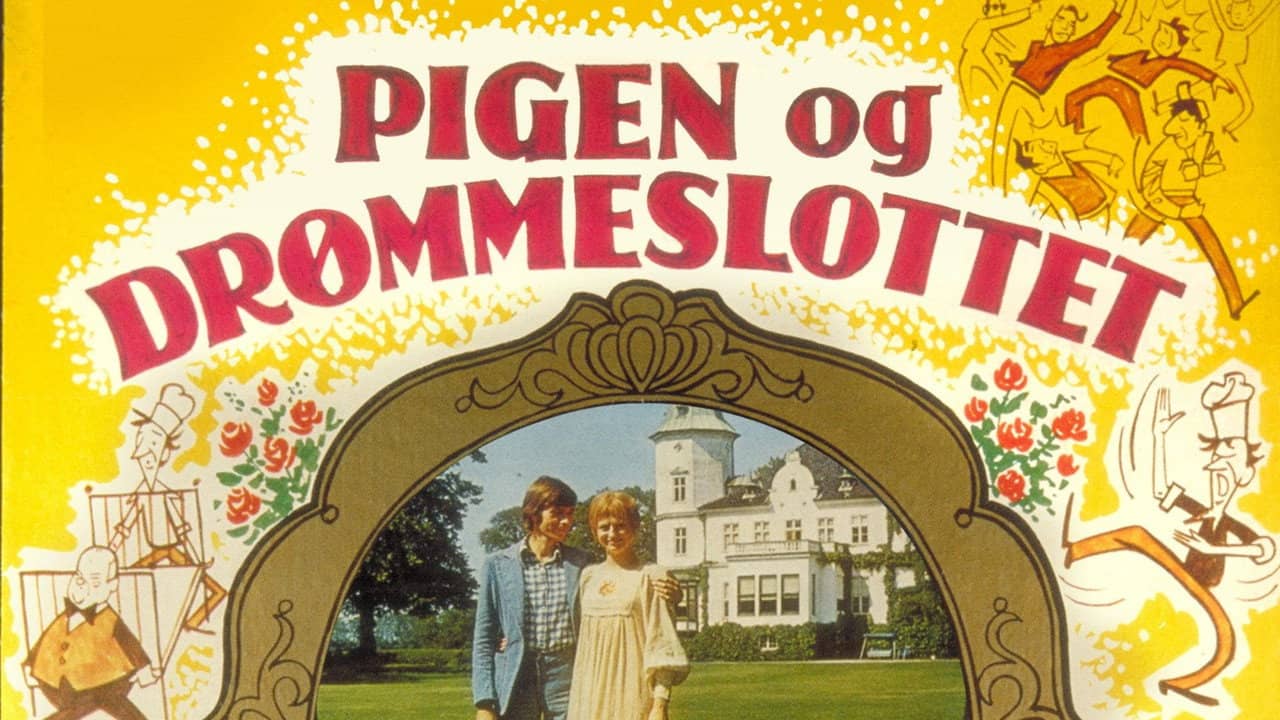 Pigen og drømmeslottet backdrop