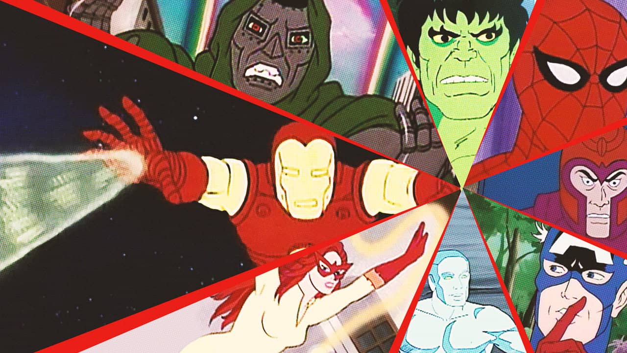 Marvel Mash-Up backdrop