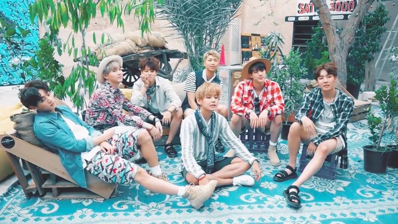 BTS Summer Package in Dubai backdrop