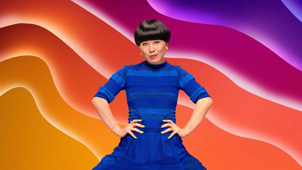 Atsuko Okatsuka: The Intruder backdrop