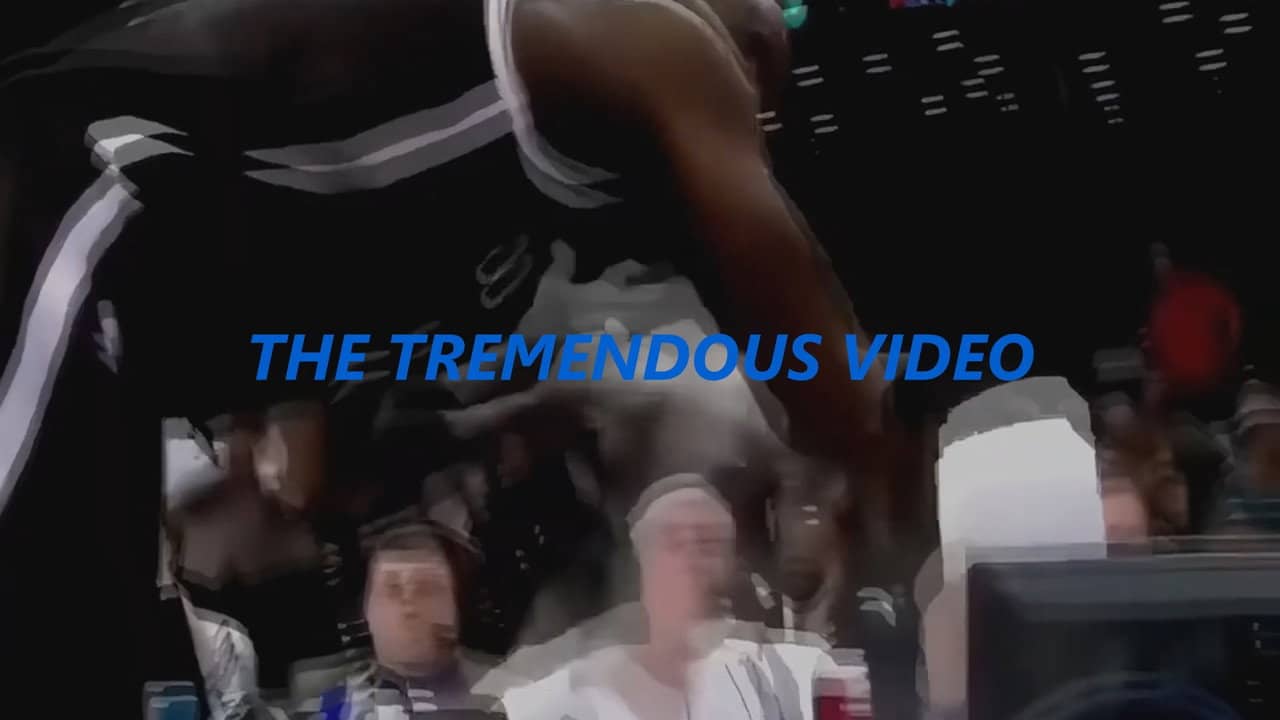 The Tremendous Video backdrop