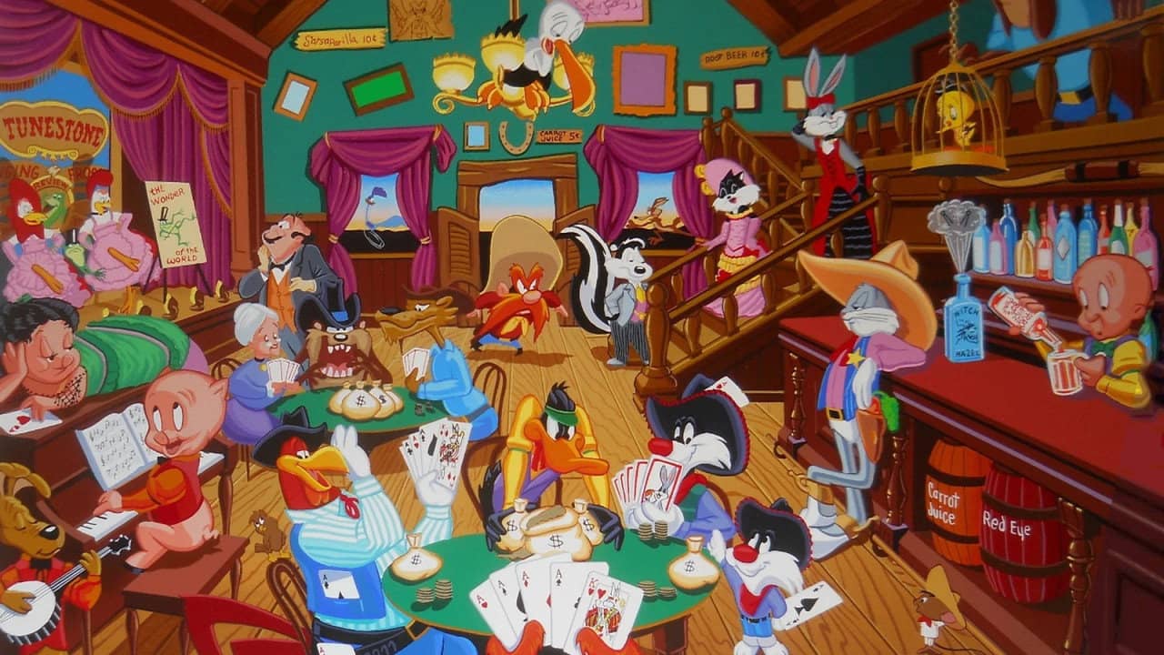 Looney Tunes Golden Collection backdrop