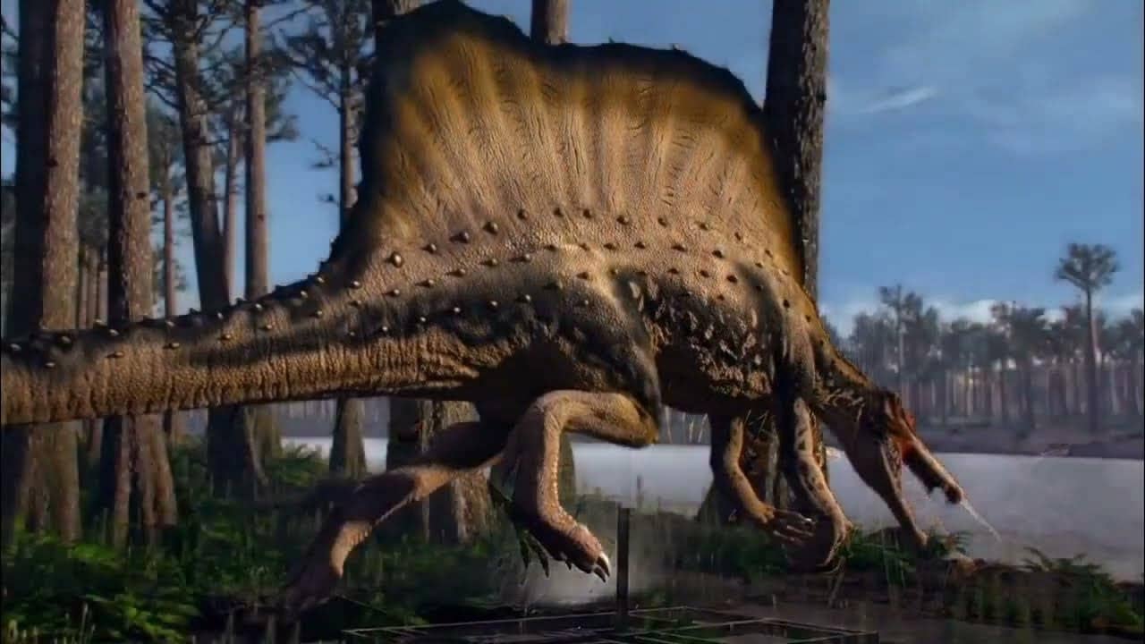 Bigger Than T. Rex backdrop