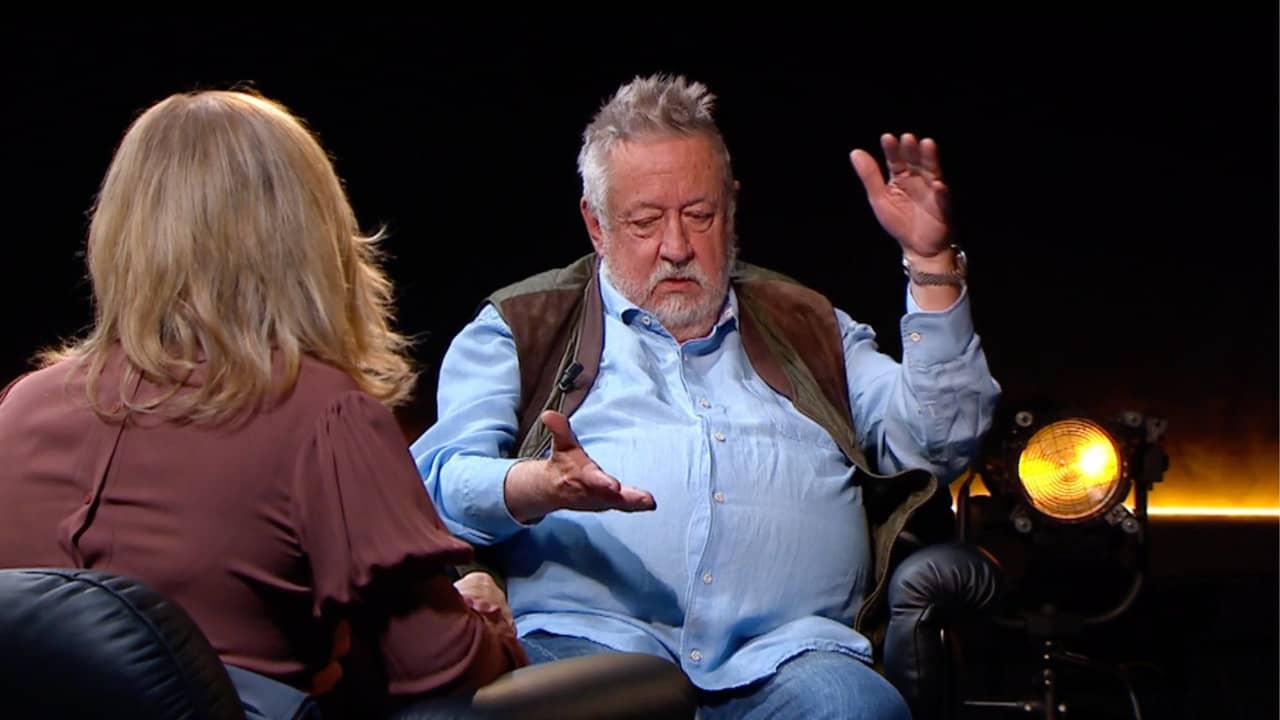 Malou möter Leif GW Persson backdrop