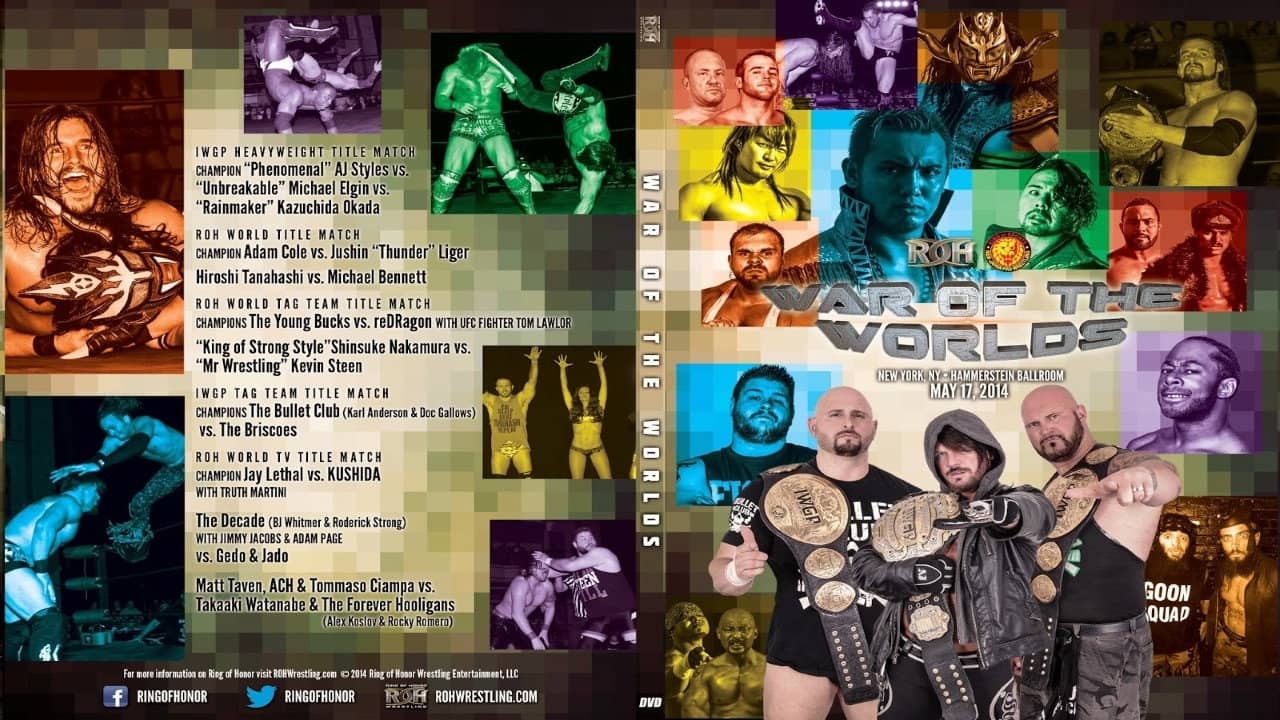 ROH & NJPW: War of the Worlds backdrop