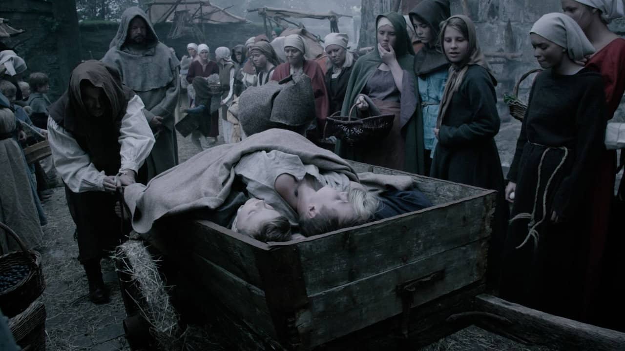 The Black Death backdrop