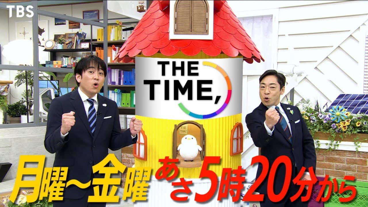 THE TIME, backdrop
