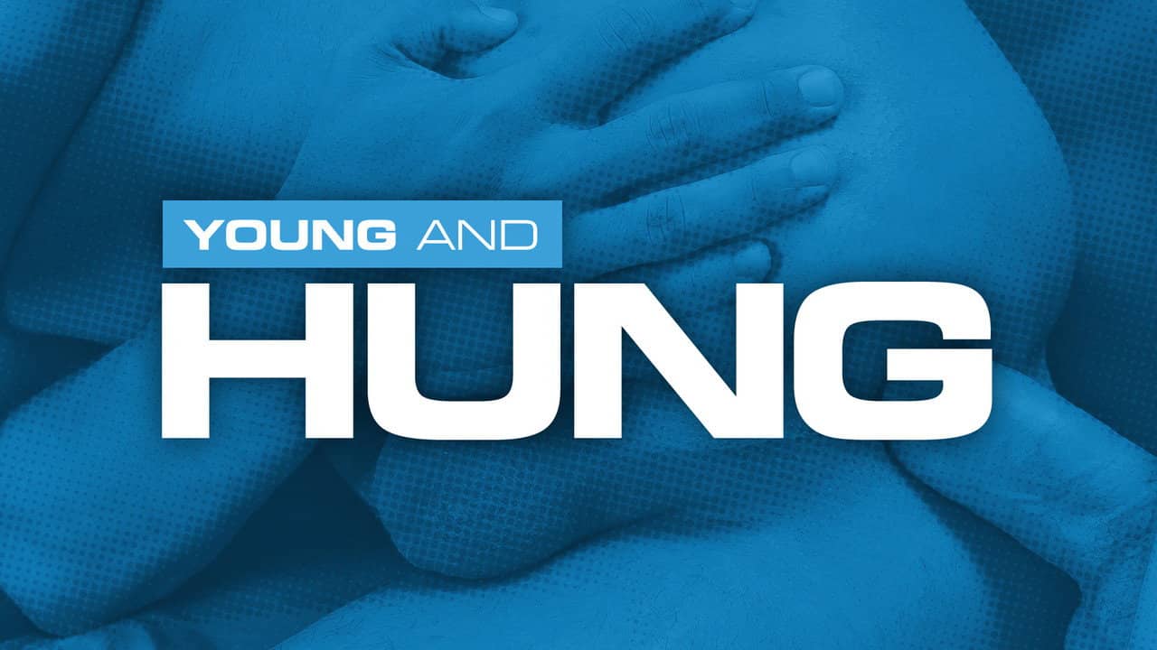 Young and Hung backdrop