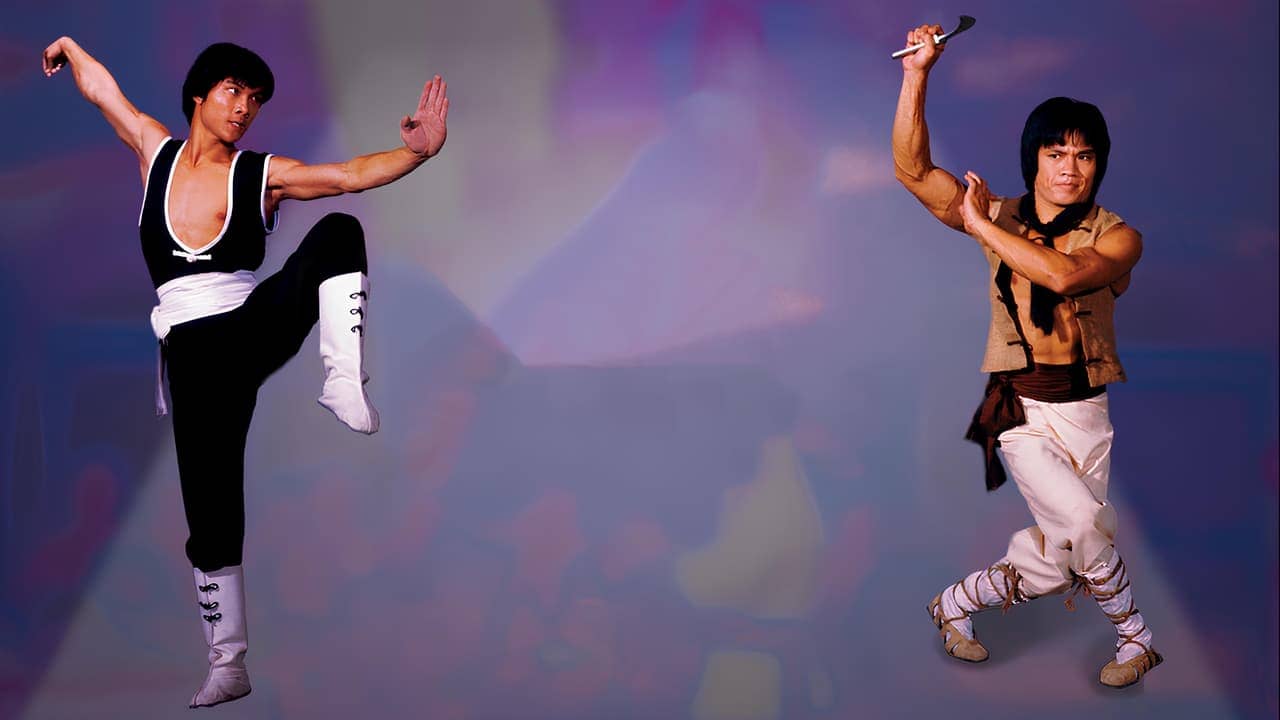 Two Champions of Shaolin backdrop