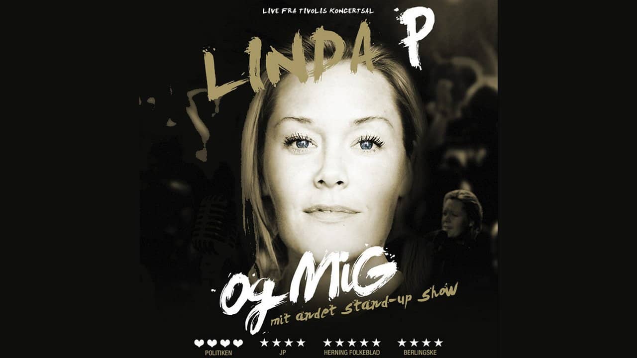 Linda P og Mig backdrop