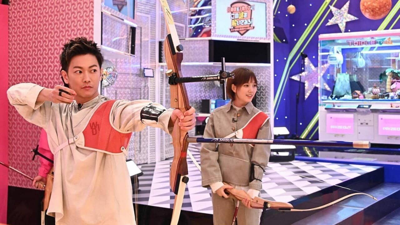 Sato Takeru & Chidori Nobu yo! Kono Nazo wo Toitemiro! ~Tensai Nazotoki Shuudan kara no Chousenjou~ backdrop