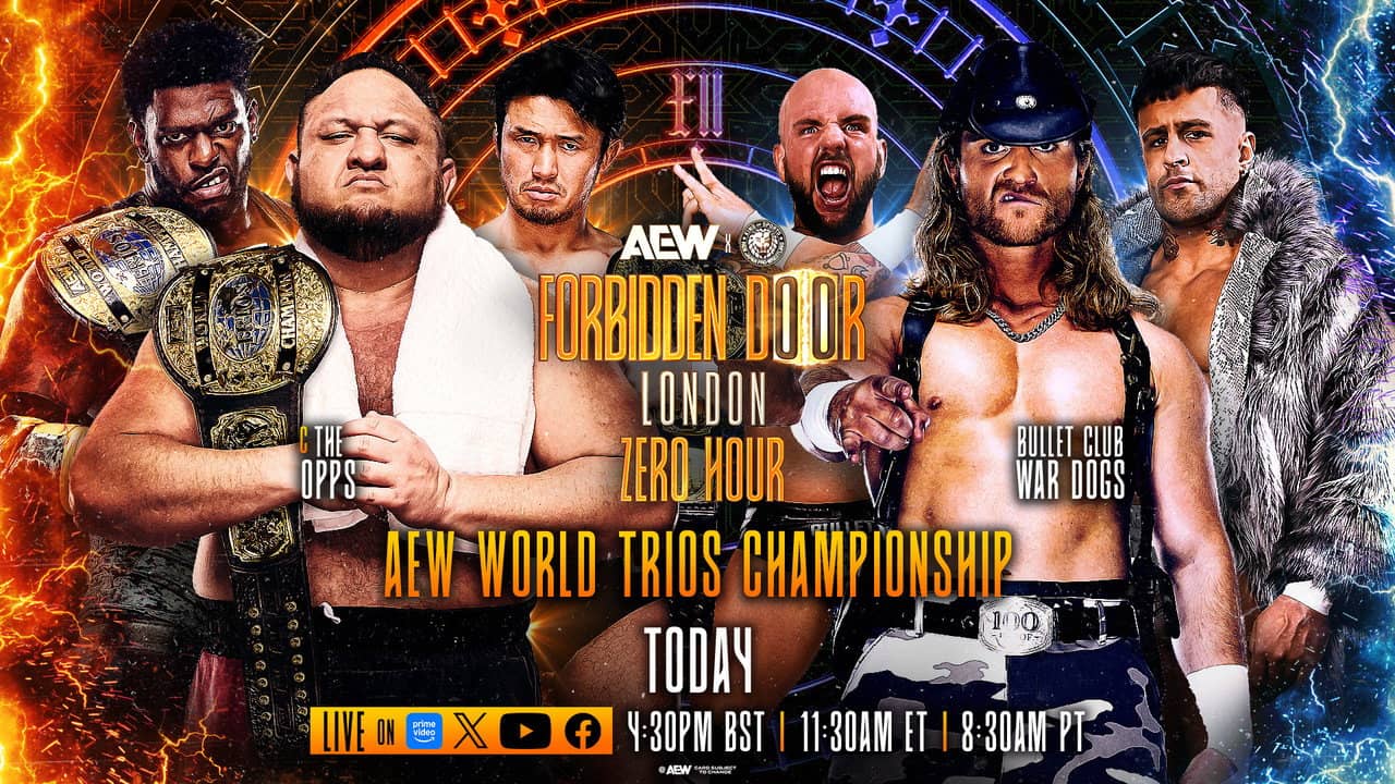 AEW x NJPW: Forbidden Door 2025 - Zero Hour backdrop