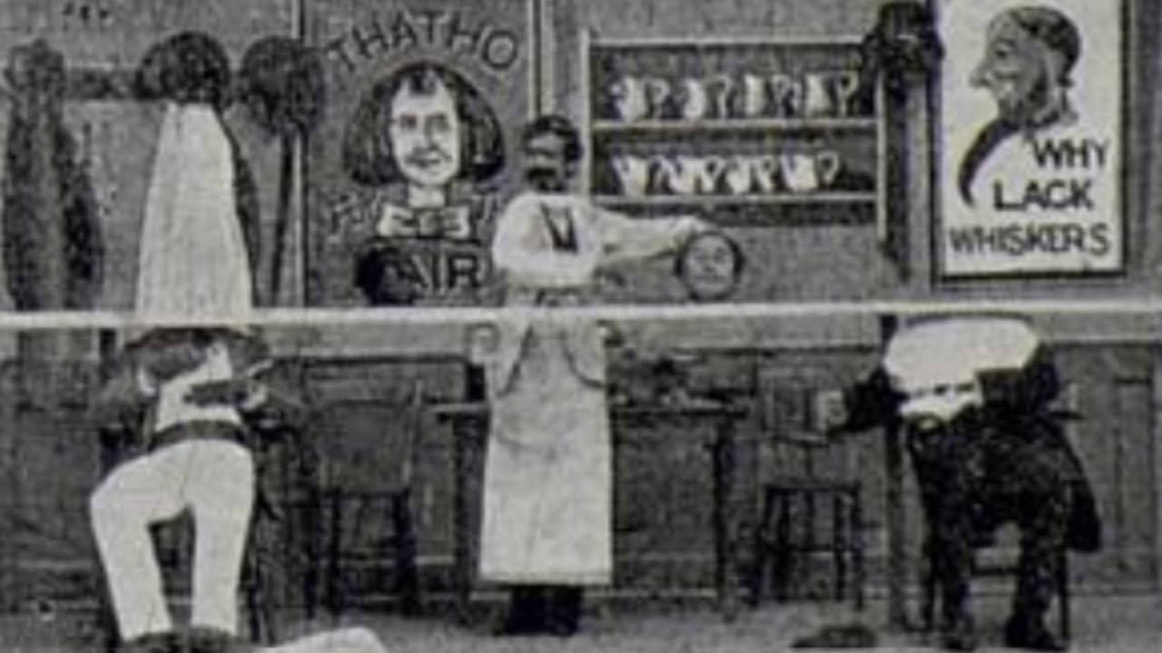 The Freak Barber backdrop