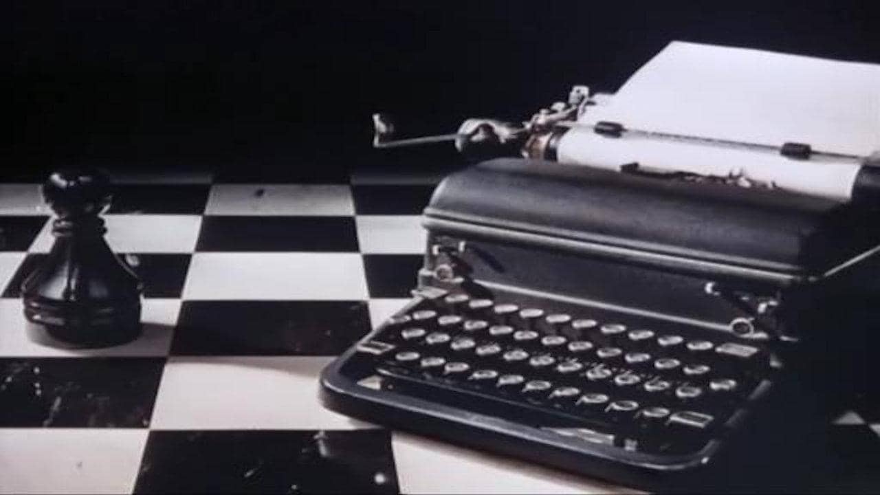 Ellery Queen backdrop