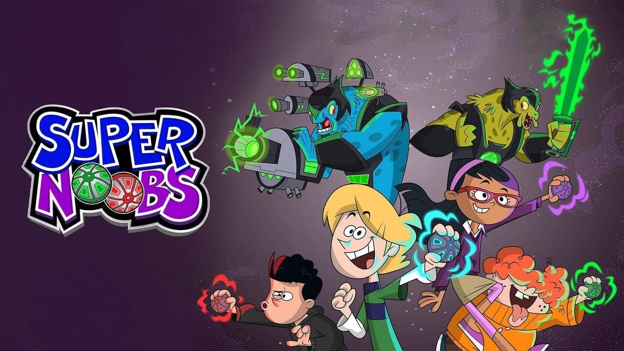 Supernoobs backdrop