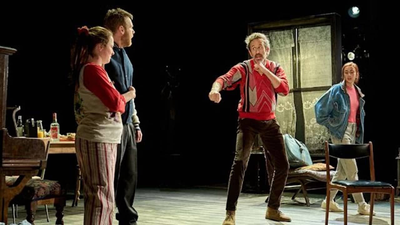 National Theatre Live: The Brightening Air backdrop