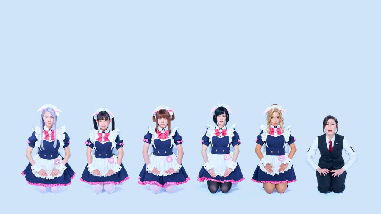 Akiba Meido Sensō ~ Naniwa kui taore kyōsō-kyoku ~ backdrop