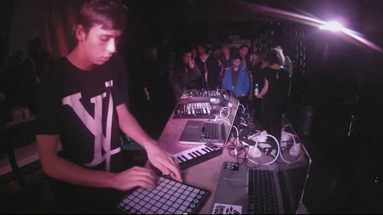 Flume - Boiler Room London backdrop