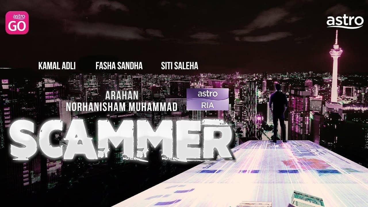 Scammer backdrop