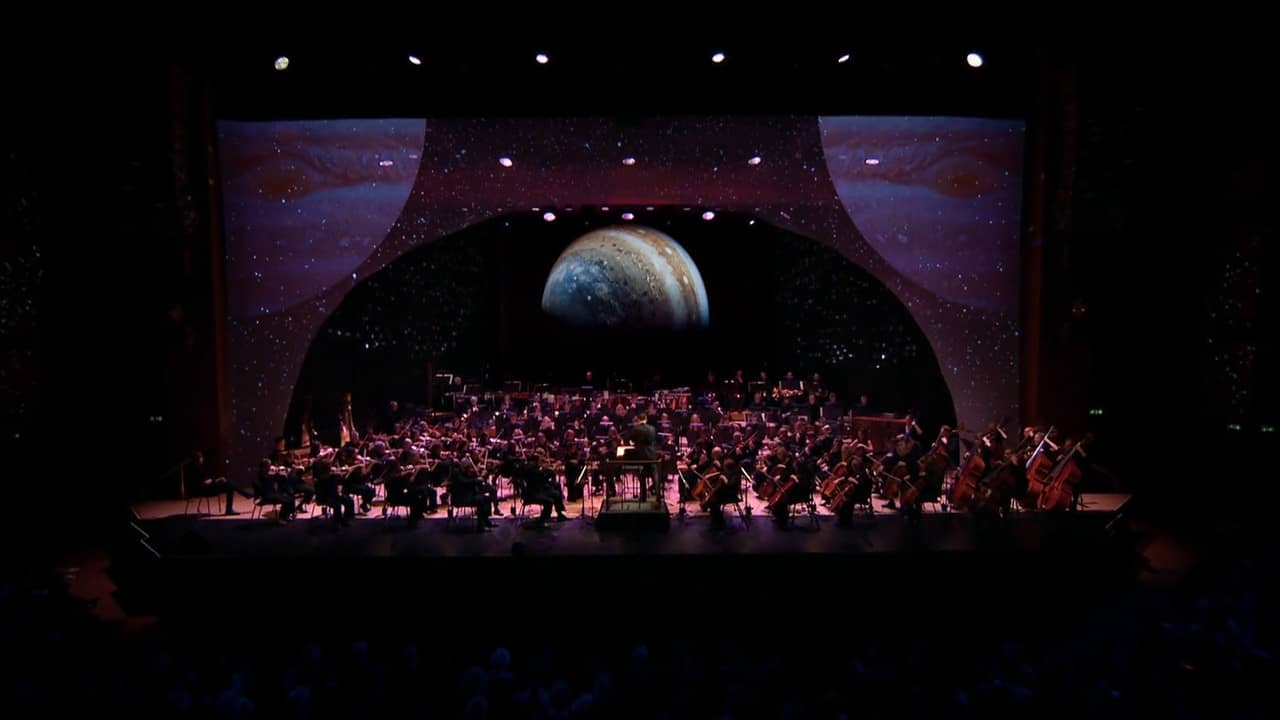 Holst: The Planets with Professor Brian Cox backdrop