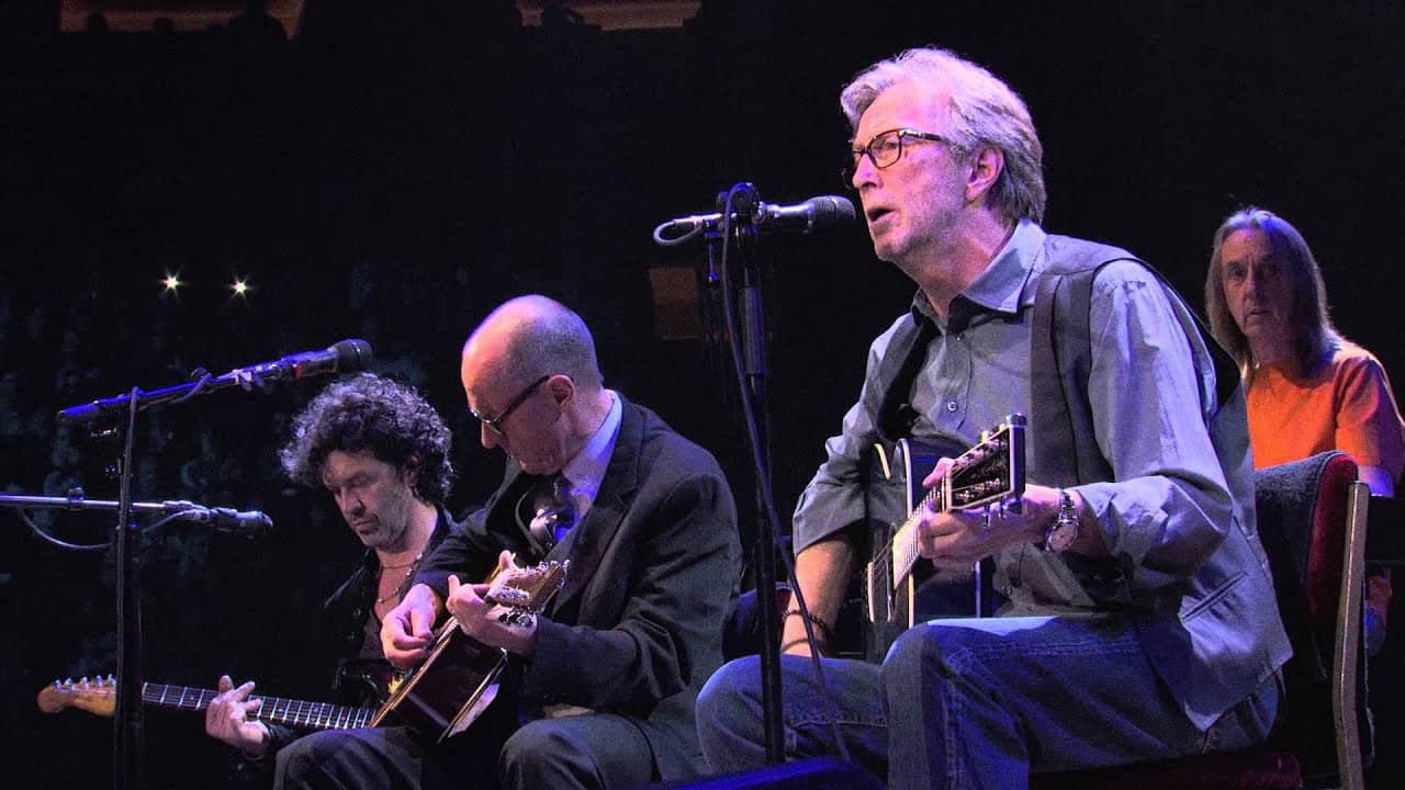 Eric Clapton's Crossroads Guitar Festival 2013 backdrop
