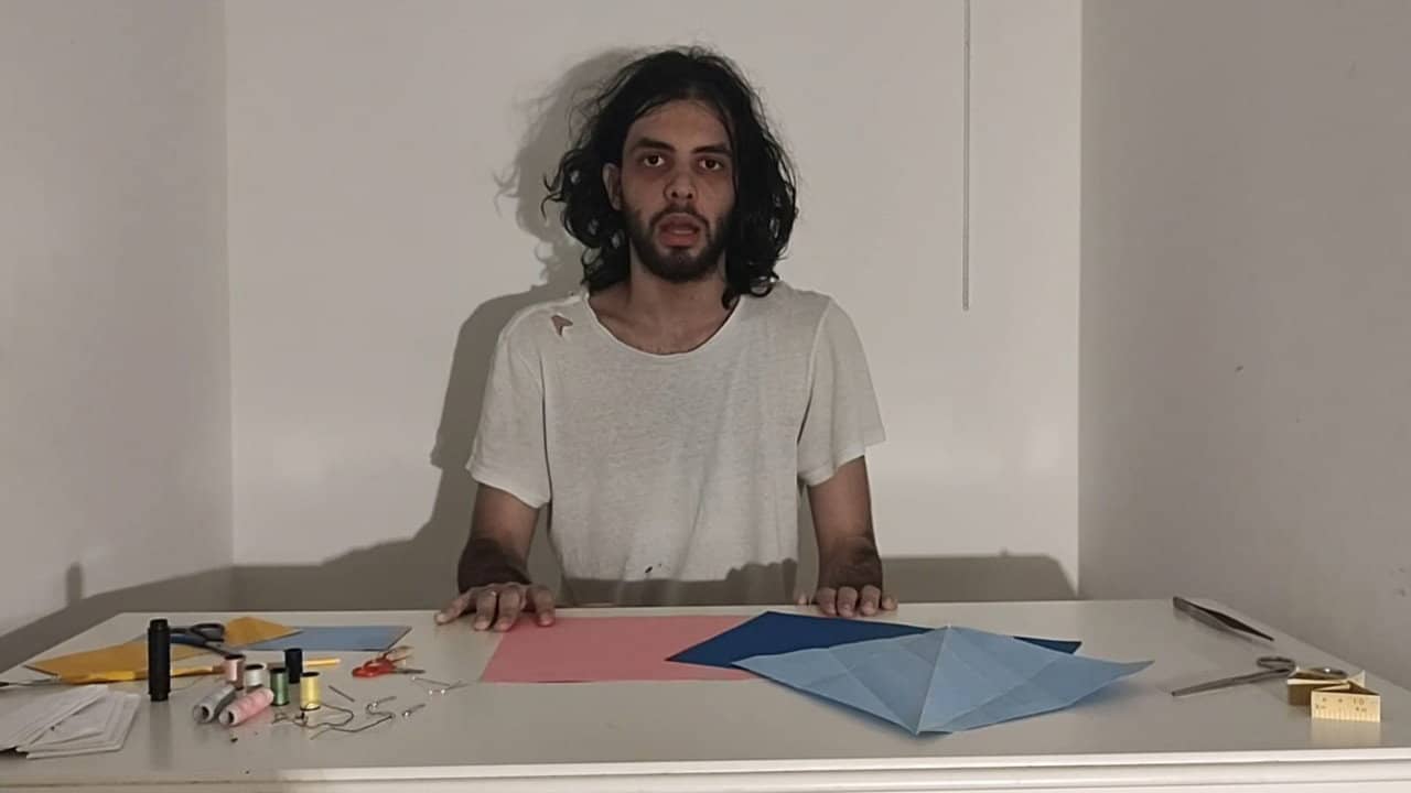 Origami vulva TUTORIAL backdrop