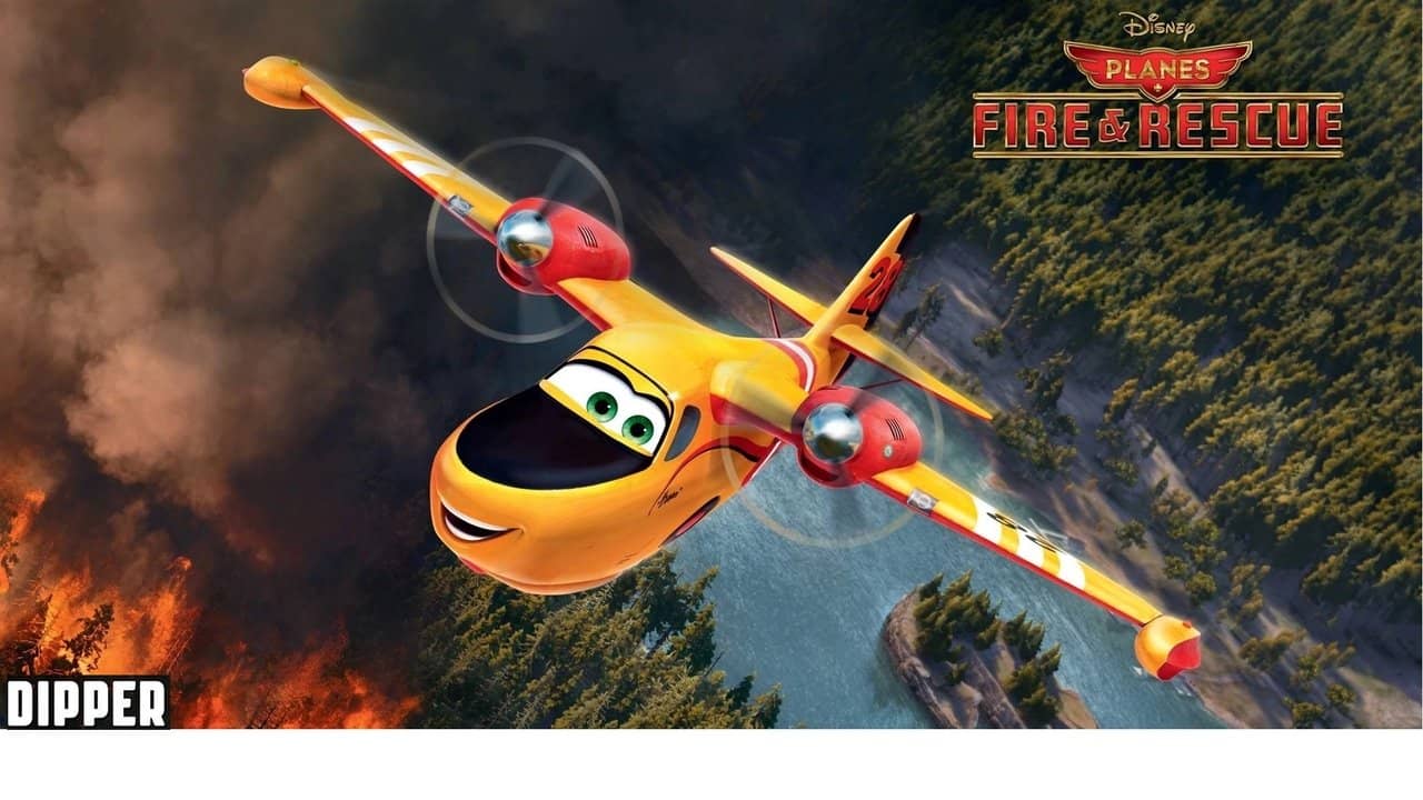 Planes: Fire & Rescue: Dipper backdrop