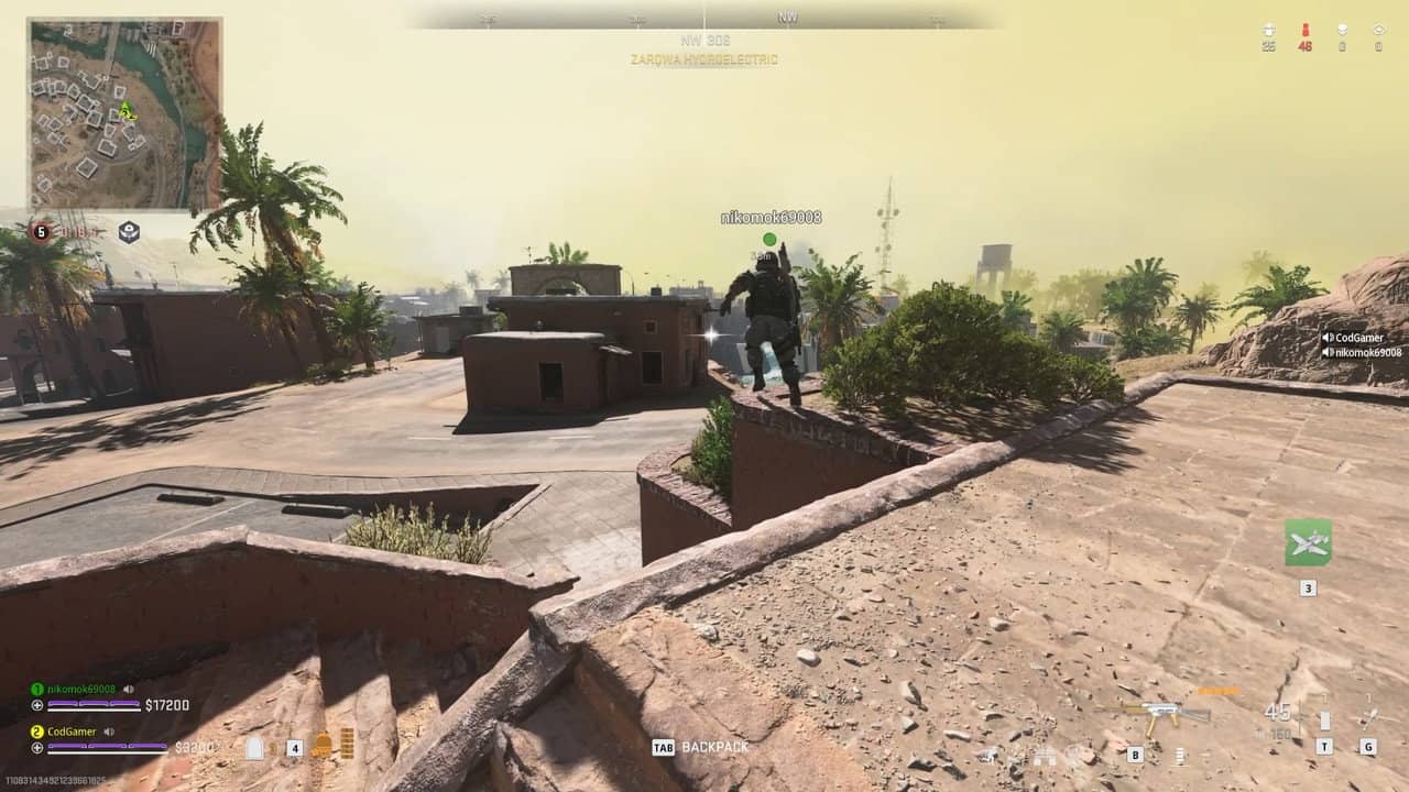 The Zone backdrop