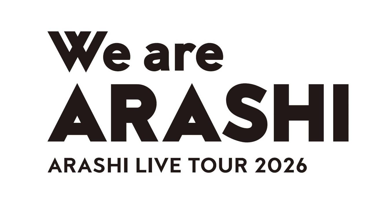 ARASHI LIVE TOUR 2026 「We are ARASHI」 backdrop