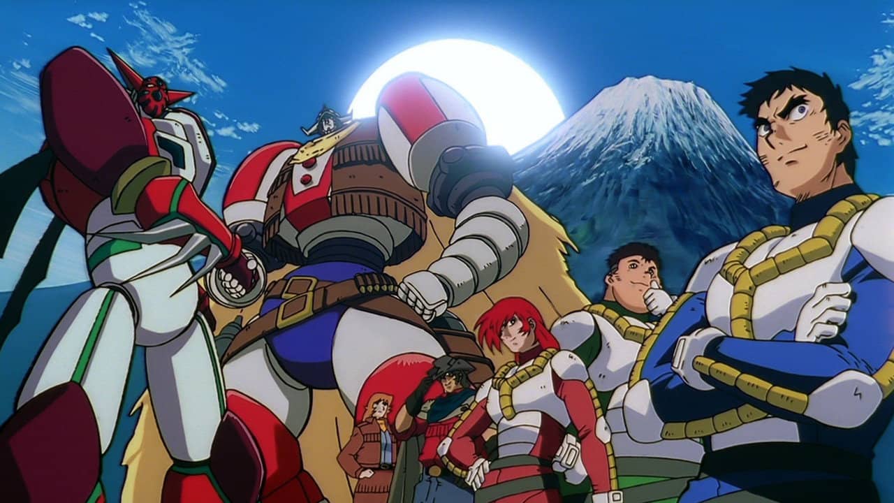Shin Getter Robo vs. Neo Getter Robo backdrop