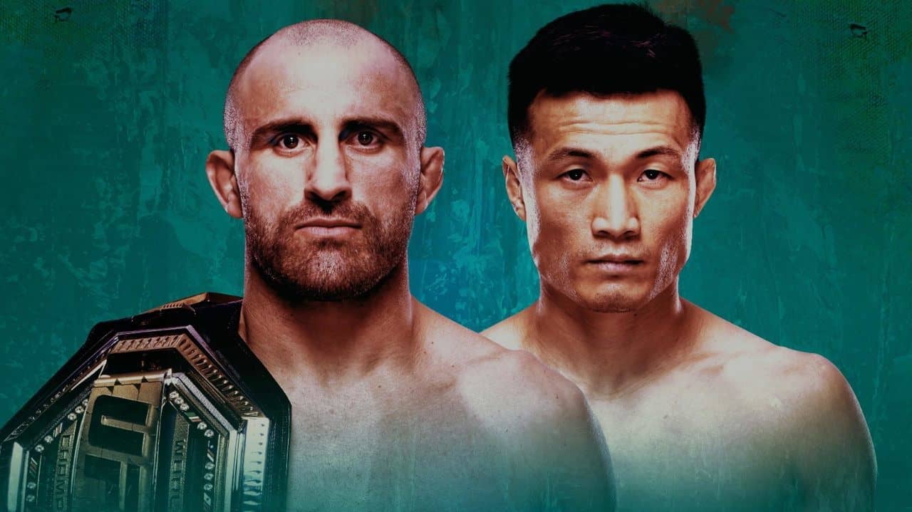 UFC 273: Volkanovski vs. The Korean Zombie backdrop